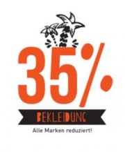 35% auf Bekleidung - Alle Marken + kostenloser Versand und R&uuml;ckversand