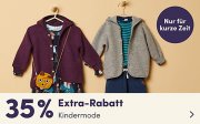 35% Extra-Rabatt auf die komplette Kindermode bei MyToys