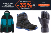 35% Extra-Rabatt On Top auf Winterartikel der Vorsaison im SportScheck Shop