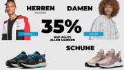 35% Rabatt auf alle Marken wie Nike, Puma, Adidas, New Balace usw. im MySportswear Shop