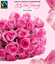 35 Rosen "PinkDiamonds" f&uuml;r 20,98&euro; incl Versand statt 39,98&euro;