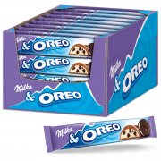 36 x 37g Riegel Milka Schokoriegel Milka & OREO mit Oreo Keksst&uuml;ckchen in Milchcr&egrave;me