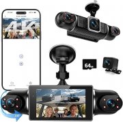 360&deg; Auto Dashcam (4 Kanal) mit 64GB SD-Karte f&uuml;r 109,99&euro;