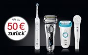 Bis zu 50&euro; Cashback auf Braun und Oral-B