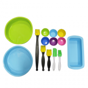 20-teiliges Backset aus Silikon nur 7,99&euro;