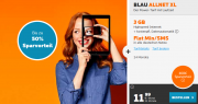 Simyo ALLNET XL Tarif mit 3GB Daten Flat nur 11,99&euro; mtl. statt 23,99&euro;