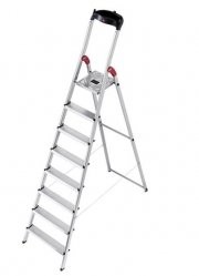 Bis zu 54% auf Haushaltsleitern z.B. 8 Stufen Alu- Sicherheitsleiter nur 76,45&euro;