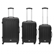 Packenger Kofferset Travelstar in Schwarz 3er-Set f&uuml;r 79,90&euro;