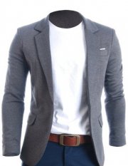 FLATSEVEN Herren Slim Fit Freizeit Premium Blazer Sakko f&uuml;r nur 99,99 &euro;