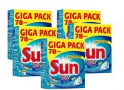 390er Pack Sun All-in-1-Geschirrsp&uuml;ltabs f&uuml;r 46,90&euro;