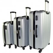  3er Kofferset Reisekoffer Hartschalenkoffer Suitcase Trolley Koffer Hartschale Economy f&uuml;r 64,99&euro;