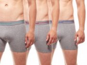  3er Pack bruno banani Herren Boxershorts Cotton Grau f&uuml;r 29,99&euro;
