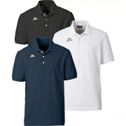 3er Pack Kappa Poloshirts aus 100% fein gek&auml;mmte Baumwolle