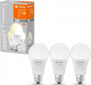 3er-Pack Ledvance Smart+ Classic Wifi DIM E27 LED-Lampen mit App und Sprachsteuerung