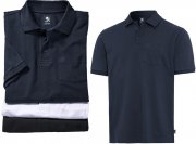 3er Pack Otto Kern Herren Poloshirts in verschiedenen Farben