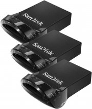 3er-Pack SanDisk Ultra Fit 32 GB USB 3.1 Flash-Laufwerk