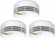 3er Set Hekatron 31-5000020-13-01 Rauchmelder Genius PLUS mit integrierter Batterie