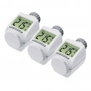 3er Spar-Set MAX! Elektronischer Heizk&ouml;rperthermostat