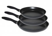 3tlg. Bergner Pfannen Set DOLCE Bratpfannen antihaft Induktion Elektro schwarz f&uuml;r 19,99&euro;