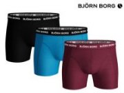 3x Bj&ouml;rn Borg Seasonal Solid Boxershort f&uuml;r 27,90&euro; statt 33&euro;