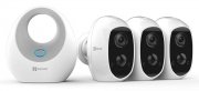 3x Ezviz C3A Sicherheitskameras mit W2D Basisstation
