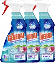 3x500ml Der General Universal Bergfr&uuml;hling, Allzweckreiniger Spray