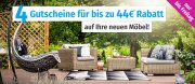 4 Gutscheine f&uuml;r bis zu 44&euro; Rabatt bei GartenXXL