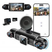 4-Kanal Dashcam mit 64GB SD-Karte f&uuml;r unter 100&euro;