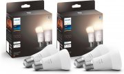 4 Pack Philips Hue White E27 LED Lampen steuerbar via App und Amazon Alexa