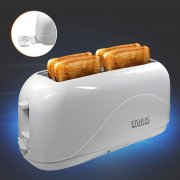 4-Scheiben Toaster, 1300W mit Cool Touch Kunststoff Geh&auml;use in Wei&szlig;, Eaxus f&uuml;r 16,99&euro; statt 26,78&euro;