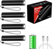 4 St&uuml;ck AmmToo Superhelle LED Taschenlampen mit 3 Licht-Modi