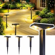 4 St&uuml;ck Bigzom LED Solarlampen