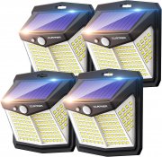 4 St&uuml;ck Claoner LED Solarlampen mit Bewegungsmelder