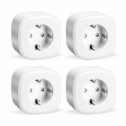 4 St&uuml;ck Meross WLAN Smart Plug Steckdosen mit Verbrauchsanzeige mit Alexa, Google und SmartThings