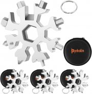 4 St&uuml;ck Pynhoklm 18-in-1 Snowflake Edelstahl Multi Tools