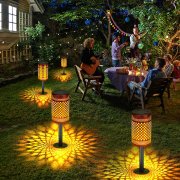 4 St&uuml;ck Sgokuno Solar Au&szlig;enleuchten