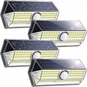 4 St&uuml;ck SNOILITE Outdoor LED Solarlampen mit Bewegungsmelder