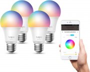 4 St&uuml;ck TP-Link Tapo L530E smarte WLAN Gl&uuml;hbirne E27 kompatibel mit Alexa,Google und Tapo App