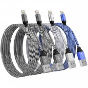 4 St&uuml;ck VINFFS USB A to Lightning Schnellladekabel MFi Zertifiziert