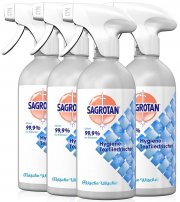 4 x 500 ml Sagrotan Hygiene-Textilerfrischer Frische W&auml;sche &ndash; F&uuml;r Kleidung und Wohntextilien
