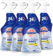 4 x 600 ml Sagrotan 24-Stunden Schutz Desinfizierender Allzweck-Reiniger Zitrusbrise in Spr&uuml;hflasche