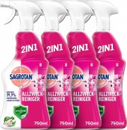 4 x 750 ml Sagrotan Allzweck-Reiniger Bl&uuml;tenfrische & Gr&uuml;ner Apfel