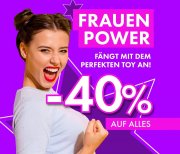 40% auf ALLES zum Weltfrauentag im Eis.de Erotik-Shop