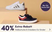 40% Extra-Rabatt auf alle Halbschuhe & Sneakers f&uuml;r Kids bei MyToys