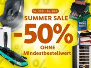 50% Extra-Rabatt im Summer Sale auf ausgew&auml;hlte Produkte bei Lidl