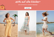 40% Rabatt auf alle Kleider bei Orsay