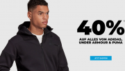 40% Rabatt auf alle Nike, Under Armour und Puma Artikel im MySportswear Shop