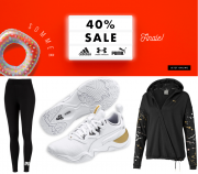 40% Rabatt auf alles von Adidas, Under Armour und Puma im MySportswear Shop