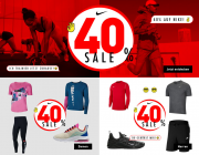 40% Rabatt auf alles von Nike im MySportswear Shop
