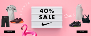 40% Rabatt auf alles von Nike im MySportswear Shop